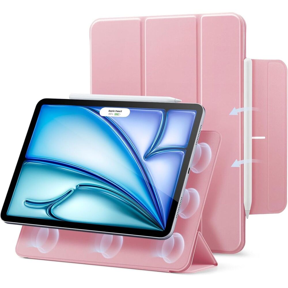 ESR PINK FOLIO CASE FOR IPAD AIR 11-INCH (M4 / M3 / M2) & IPAD AIR 5TH/4TH GEN